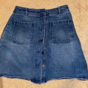 Jean skirt